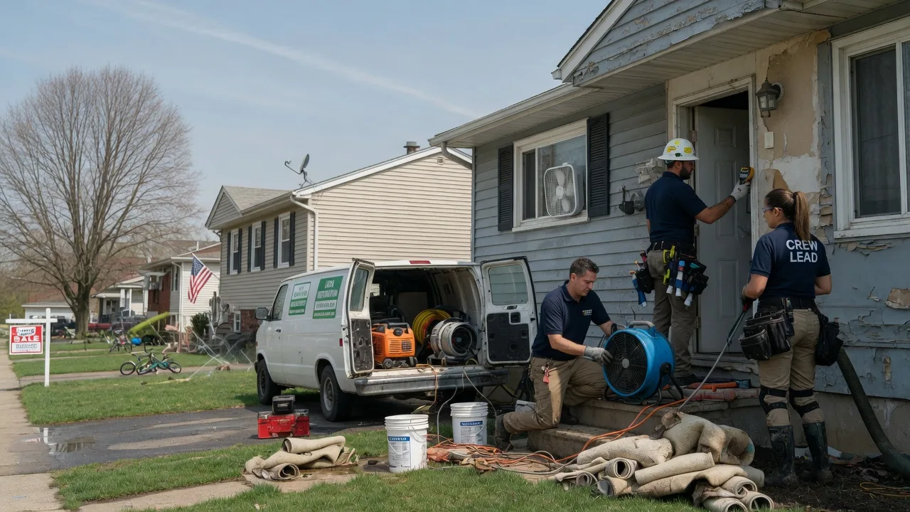 Flood Cleanup in New Philadelphia, PA near me