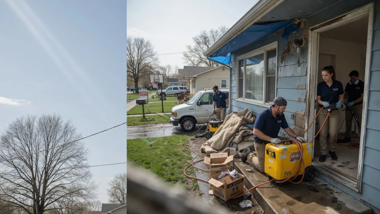 Basement Flood Cleanup in New Philadelphia, PA near me